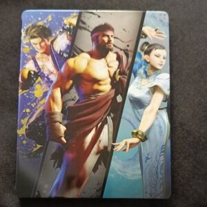 Playstation 4 PS4 Street Fighter Steelbook Case